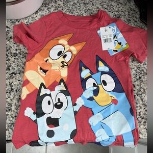Toddler bluey shirt - new with tags.